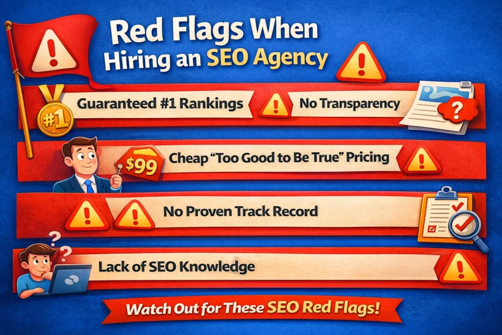 Red Flags When Hiring an SEO Agency