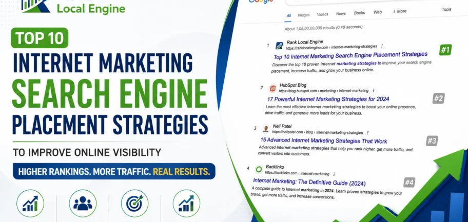 10 Internet Marketing Search Engine Placement